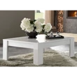 LM Modena Day Fehér dohányzóasztal, 100x100 cm – LM Modena Day