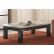 LM Roma Day Fekete-fehér dohányzóasztal, 127x66 cm – LM Roma Day