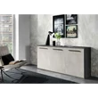 MCS Easy Szürke tálalószekrény – MCS Easy Deluxe