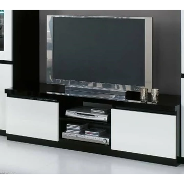 LM Roma Day Fekete-fehér TV-szekrény, 150 cm – LM Roma Day