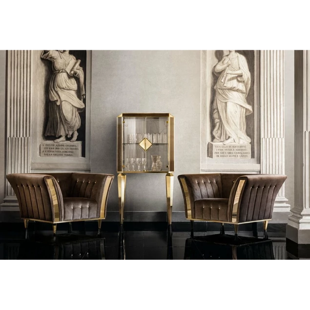 AC Diamante Day olasz art déco nappali garnitúra