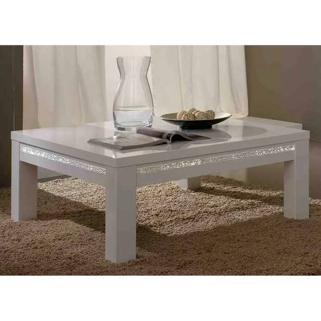 LM Roma Cromo Day Fehér dohányzóasztal, 127x66 cm – LM Roma Cromo Day