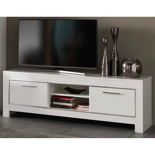 LM Modena Day Fehér Széles TV-szekrény, 160 cm – LM Modena Day