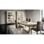 Arany színű étkező garnitúra - AC Sipario Day, 300x108 cm étkezőasztallal